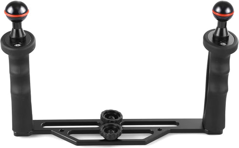 Underwater Video Light Stabilizer Tray, Lightweight Aluminium Tray for GoPro OSMO and Other Cameras with 1/4 inch Screw