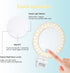 Selfie Ring Light - Clip on Touch Control Rechargeable 800mAh 60 LED Circle Light for Photography, Vlog, TikTok
