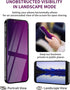 2 Pack iPhone 14 Pro Max Privacy Screen Protector - 6.7" Tempered Glass, Anti-Spy, Anti-Blue Light, Scratch-Resistant.