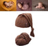Newborn Photography Wrap Boy Girl Baby Photo Wraps, Stretch Crochet Blanket Props (Coffee)