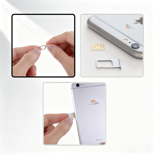 Generic 4 Pcs SIM Card Removal Openning Tool Tray Eject Pins Needle Opener Ejector Compatible with All iPhone Apple