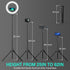 UBeesize 14'' Foldable Ring Light - 62'' Tripod Stand and Phone Holder, LED Selfie Light for Tiktok/YouTube/Photography
