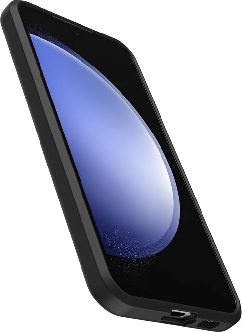 OtterBox S23 Galaxy FE Prefix Series Case - Black Crystal, Ultra-Thin, Pocket-Friendly, Raised Edges Protect Camera