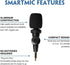Saramonic SmartMic Mini Condenser Flexible Microphone for Smartphones, Vlogging Microphone for iPhone and YouTube