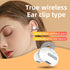 Bluetooth Ear Clip, Single Wireless Ear Bud Clip On Headphone, Open Ear Bluetooth Wireless Headset for Workout Cycling