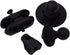 CH01C Mini Adhesive Camera Mount Holder with 1/4" Thread for Dash Cam, Fit Sony/Ricoh/HP/GoPro/Oculus (M4 M6 Included)