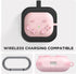 Soft Silicone Protective Case for Samsung Galaxy Buds 3/3 Pro with Cleaner Kit, Pink, Accessories with Keychain