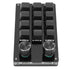 One Handed Macro Mechanical Keyboard, 12 Key Multifunction DIY Programmable Keypad for Office Gaming Lab
