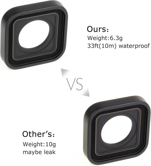 Protective Lens Replacement for GoPro Hero 9, 10, 11, 12 Black, Waterproof Glass Lens Protector Accessories