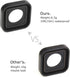 Protective Lens Replacement for GoPro Hero 9, 10, 11, 12 Black, Waterproof Glass Lens Protector Accessories