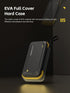 Hagibis Electronic Organizer Traveling Case Bag EVA Hardshell PU Portable Carrying Pouch for Mouse, Charger, Cables
