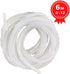 20Ft XHF 1/2" Clear Spiral Cable Wrap, 12mm, Cord Organizer Sleeve for Electrical Wire