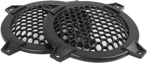 X AUTOHAUX 4pcs Grill Cover, 4" Mesh Protector for Car Speaker Woofer Subwoofer