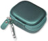 CaseSack X08 60H, Case for TAGRY Bluetooth Headphones True Wireless Earbuds mesh Pocket for Charge Cable (Green)