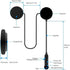 Motorcycle Helmet Bluetooth Headset, Waterproof Outdoor Sports Headset, Music Call Control, 60 Hours Playing Time
