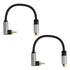 RCA Audio Extension Cable (2 Pack), 90 Degree RCA Male to Female Lead Cable, Digital Coaxial Audio Cable for Home