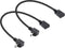 Micro USB to Mini USB Adapter Cable 27CM, Up & Down Angle Micro USB Male to Mini USB Female Charging and Data Sync Cord