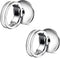 2Pcs Cell Phone Ring Holder, 3 in 1 Universal Phone Ring Stand Car Holder, Silver
