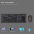 ONE-UP 2.4G Wireless Keyboard and Mouse Combo - Ergonomic Design, Silent Operation, Multi-DPI, Eco-Friendly ABS Material, Long Battery Life ,for Mac, Windows, Laptop (Space Black)