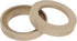 X AUTOHAUX Pair Car Beige Speaker Spacer Ring Adaptor Brackets for 3.5 Inch Speakers, 77mm ID