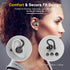 APEKX Bluetooth Headphones, True Wireless Earbuds with Charging Case, IPX7 Waterproof Stereo Sound Earphones, Built-in