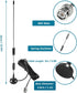 AEDIKO 2pcs 20-1300MHz Police Scanner Antenna HF VHF UHF BNC Male Antenna for Radio Shack Police Radio Scanner