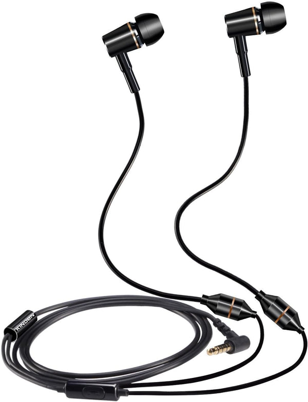 Anti-Radiation Headphones, Air Tube Headset, Radiation Free Earbuds with Microphone, Binaural Acoustic Stereo