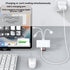 MiaoYfei 5-in-1 SD/SDHC/SDXC/MMC USB OTG Adapter & SD Card Reader, Memory Card Reader, USB C and USB A Devices with PD