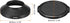 PATIKIL 43mm Lens Hood, Wide Angle Matte Surface Anti-reflective Inside Hood with Cap and Cleaning Cloth for Camera Lens, Black for Nikon, for Fujifilm, for Pentax, for Leica