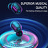 Wireless Earbuds Bluetooth 5.3 Headphones with HiFi Deep Bass, 120H Playtime, IPX7 Waterproof, True Wireless Earphones