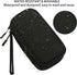 Electronics Organizer Travel Bag, Small Waterproof Accessories Pouch for Charger, Phone, USB, Black, Medium