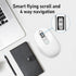 INFINMIND (BT1/BT2 2.4G 4-Way Wireless Bluetooth Mouse, Multi Device + USB) Mouse for Laptop, iPad & Mac, Scroll