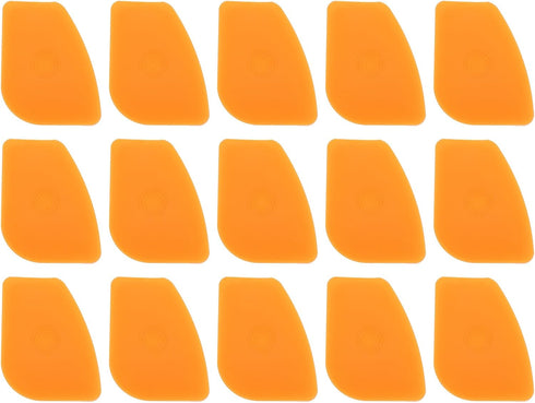 MECCANIXITY 15pcs Thin Phone Pry Opening Tools, Plastic Dual Ends Spudger for PC Tablet Laptop Repair Tool Kit, Orange