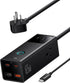 Baseus 65W Charging Station, 7 in 1 Power Strip USB C GaN Charger with 5ft Extension Cord, Fast Charging for Laptops