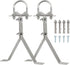 XRDS-RF Antenna Wall Mount, 8 Inch Heavy-Duty Stand Off Bracket for TV Antenna Mast (2-Leg + 2-Leg)
