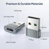 Basesailor USB to USB C Adapter 3 Pack, Type C Female to A Male Car Charger, USBC Converter for iPhone, iWatch, Samsung