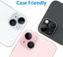 Tempered Glass Camera Lens Protector for iPhone 15 (6.1") & iPhone 15 Plus (6.7") - 3 Pack, Ultra HD, 9H Hardness, Easy
