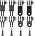 3-Way Adjustable Extension Pivot Arm Adapter Mount Kit for Action Cameras, Long and Short, Straight Joints