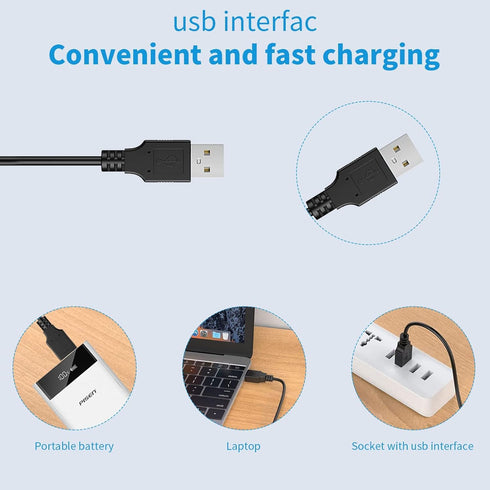 Replacement GOOAD Charger USB Charging Cable Compatible with GOOAD Dog Clippers