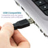 ECS WordSmith USB Transcription Headset, 7-Foot Cord, In-Ear Ear Bud with Silicone Tips, Medical & Legal Dictation