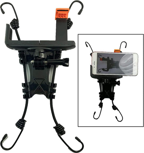 Universal Action Camera Backstop Chain Link Fence Mount for Action Camera, Digital Camera, Smartphone for Outdoor Sports
