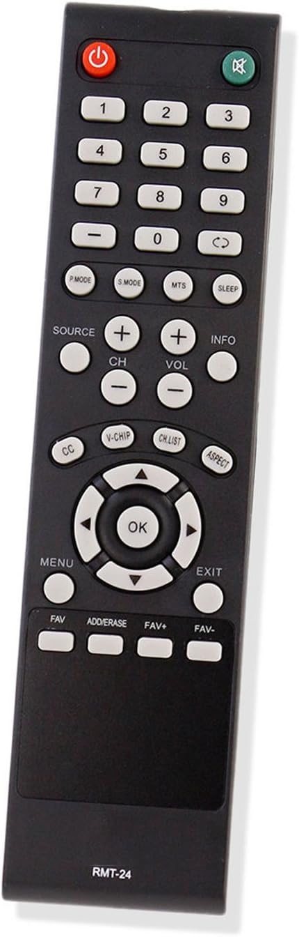 RMT-24 Replace Remote Control for Westinghouse TV DW39F1Y1 DW46F1Y2 DW50F1Y1 DWM32H1A1 DW39F1Y1 EU50F2G1 EUM24F1G1