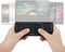 Gugxiom 2.4G Wireless Touchpad Keyboard, USB2.0 Mini Wireless Keyboard with 69 Backlight Keys and Touch Pad