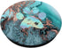 Rainbow Dog Paw Print Teal Rose Watercolor PopSockets Standard PopGrip