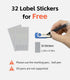 Zealearn 24 USB Flash Drive Case with Labels, USB Organizer Holds Pcs, USBs Case, USBs Storage Cases,Thumb Drive Cases