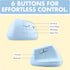 X9 Performance 2.4Ghz) 4000 6 Wireless Vertical Ergonomic Mouse - (BT + - Click in Comfort - Up to DPI, Button