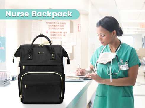 Backpack 15.6 Inch Backpack Backpack Pack LOVEVOOK Laptop Women, Work Woman for Teacher Nurse Bags, Computer College