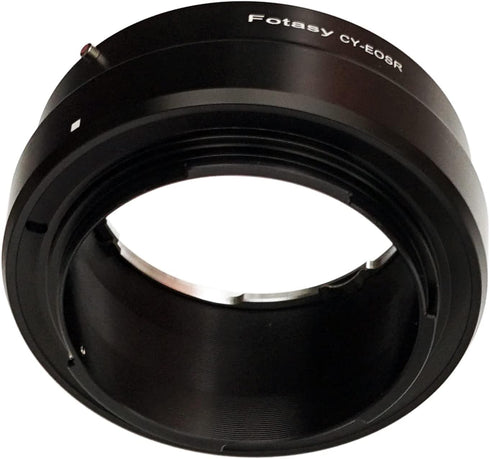 Fotasy R3 R5 R6 R7 R10 Contax Yashica C/Y Lens to Cannon EOS RF Mount Adapter, CY EOS R Adapter, C/Y RF Ring, Infinity