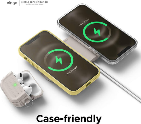 elago 2 in 1 Wireless Charger Stand, Charging Station for MagSafe, Compatible with iPhone and AirPods