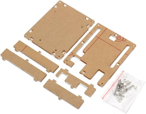 Uno R3 Case Enclosure, Transparent Gloss Acrylic Computer Box Compatible with Arduino UNO R3